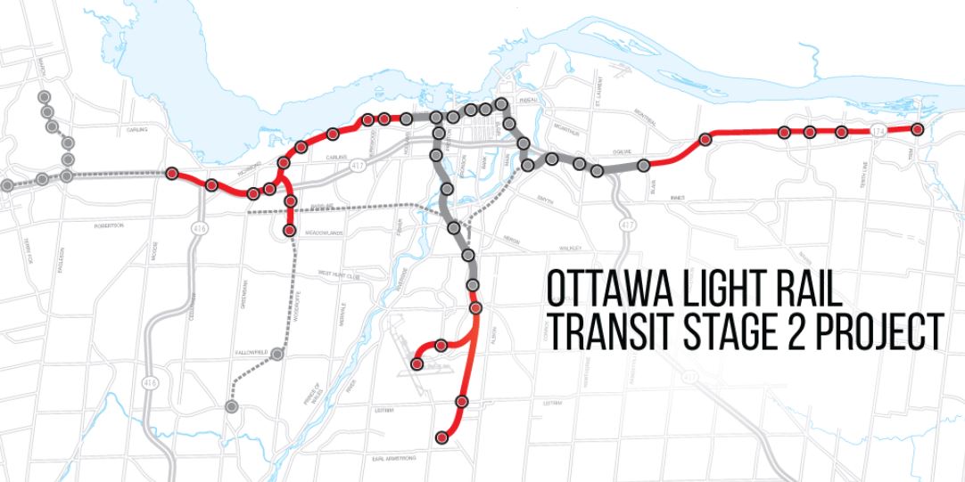 Light Rail Transit Stage 2, Ottawa, Ontario