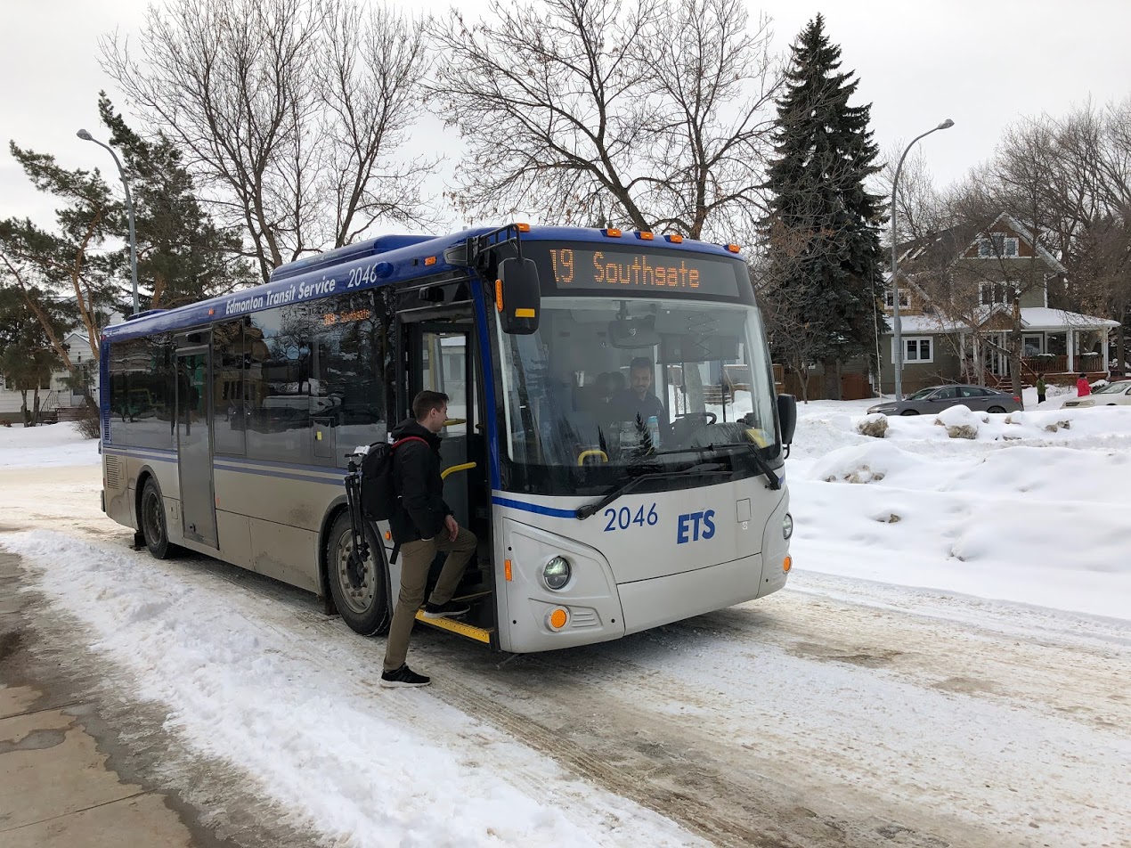 Edmonton Transit Service bus